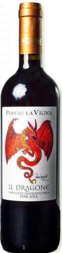 Podere La Vigna Il Dragone Toscana IGT 2021 - Gourmet-Butikken